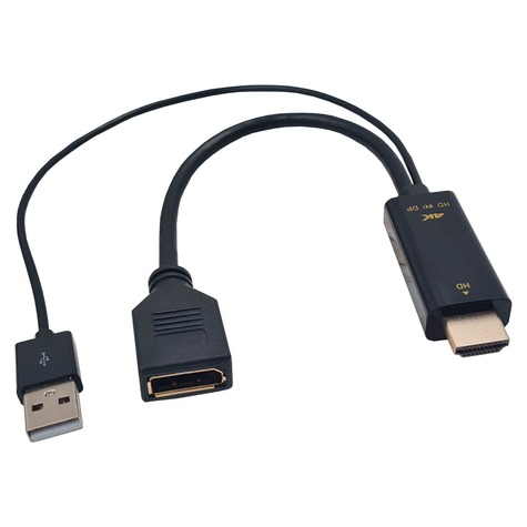 Cabo Adaptador conversor HDMI Para Displayport JC-CB-DMI/DP