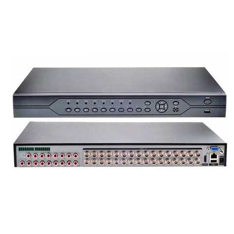 DVR Híbrido XVR 5 em 1 de 32 Canais 1080N FS-XVR32N