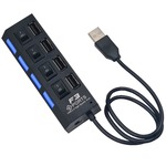 HUB Usb 2.0 4 Portas JC-HUB401