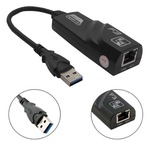 Cabo Adaptador de Rede USB 3.0 Para RJ45 10/100/1000Mbps JC-AD-RJ45